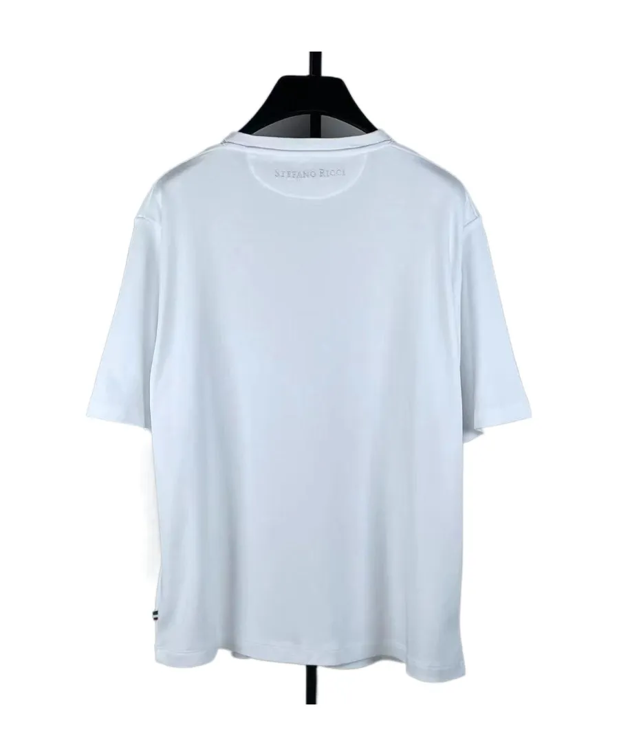 T-Shirt With Round Neck And Short Sleeves