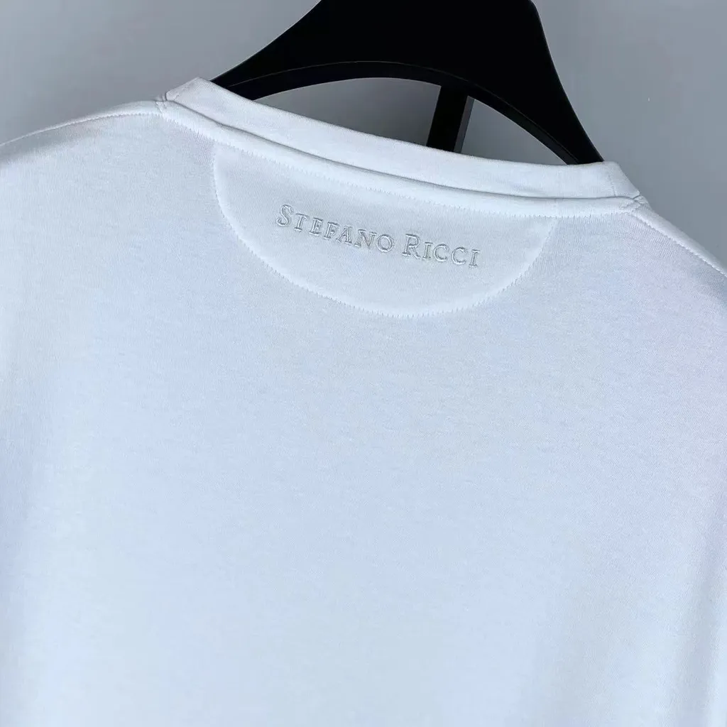 T-Shirt With Round Neck And Short Sleeves