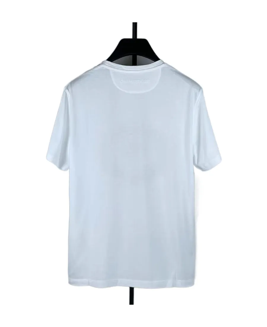 T-Shirt With Round Neck And Short Sleeves