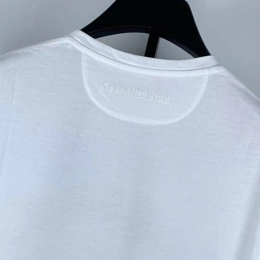 T-Shirt With Round Neck And Short Sleeves
