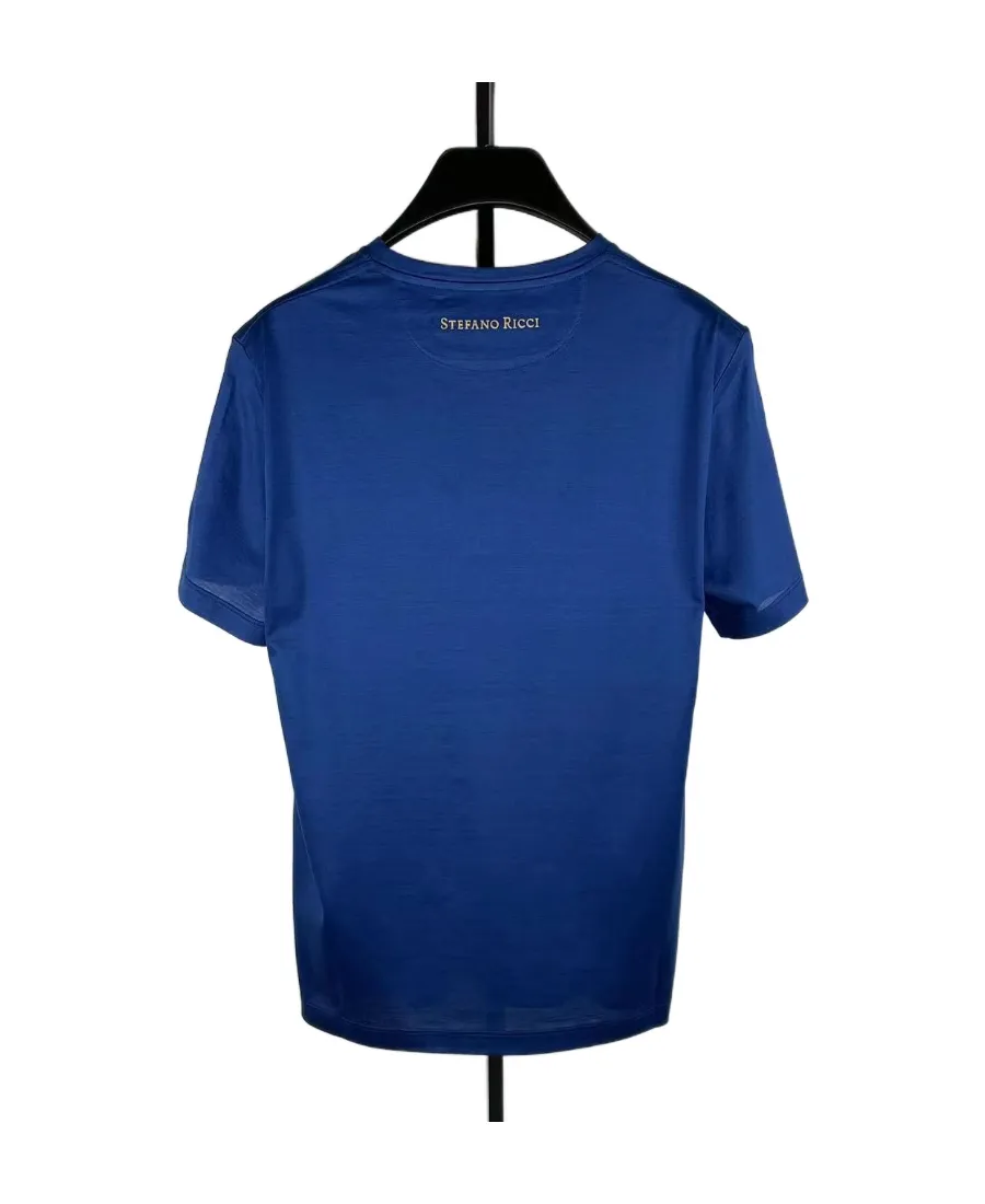 T-Shirt With Round Neck And Short Sleeves