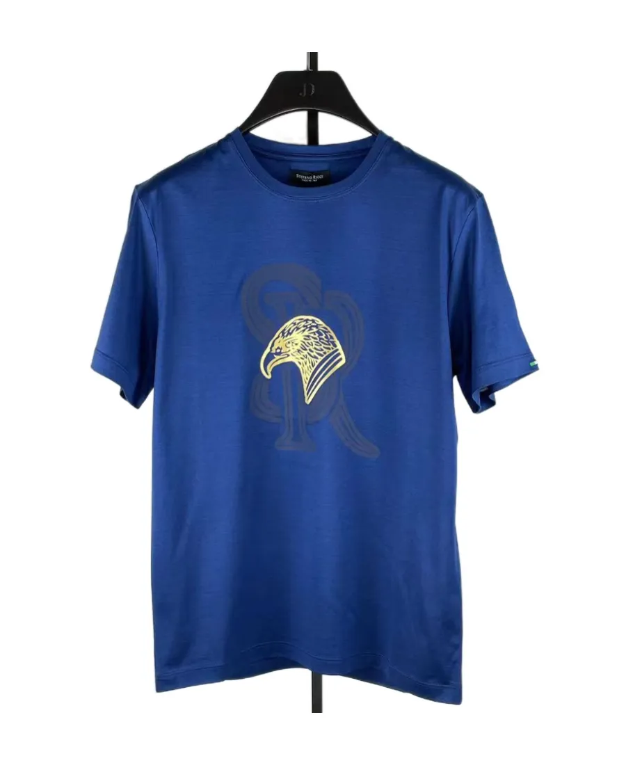T-Shirt With Round Neck And Short Sleeves