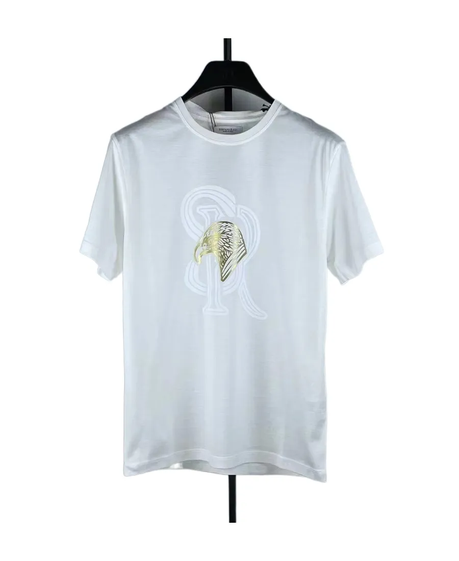T-Shirt With Round Neck And Short Sleeves