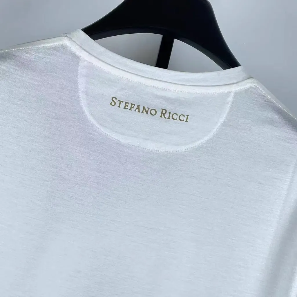 T-Shirt With Round Neck And Short Sleeves