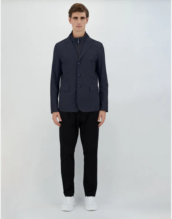 Herno Buttoned Layered Jacket