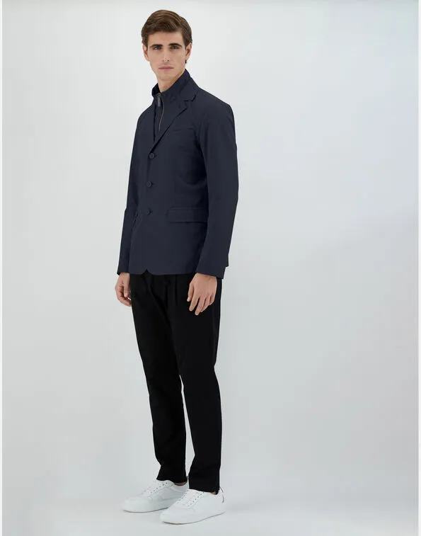 Herno Buttoned Layered Jacket