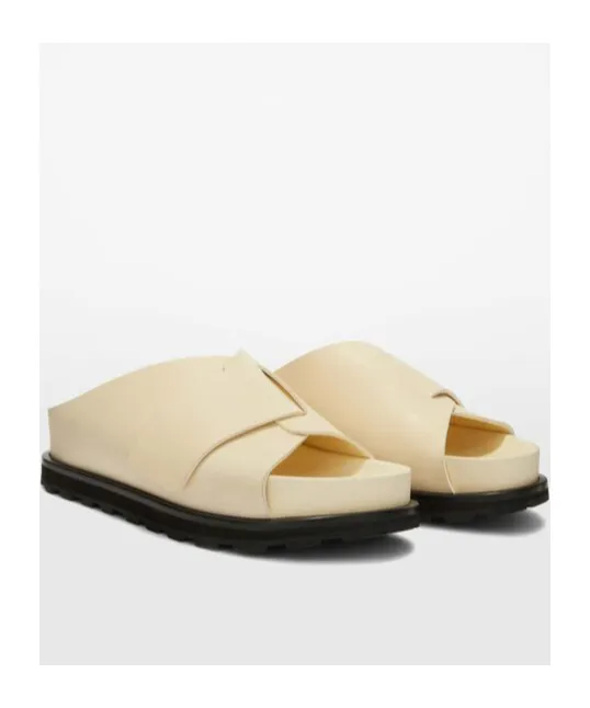 Jil Sander+ Cross-Strap Slides