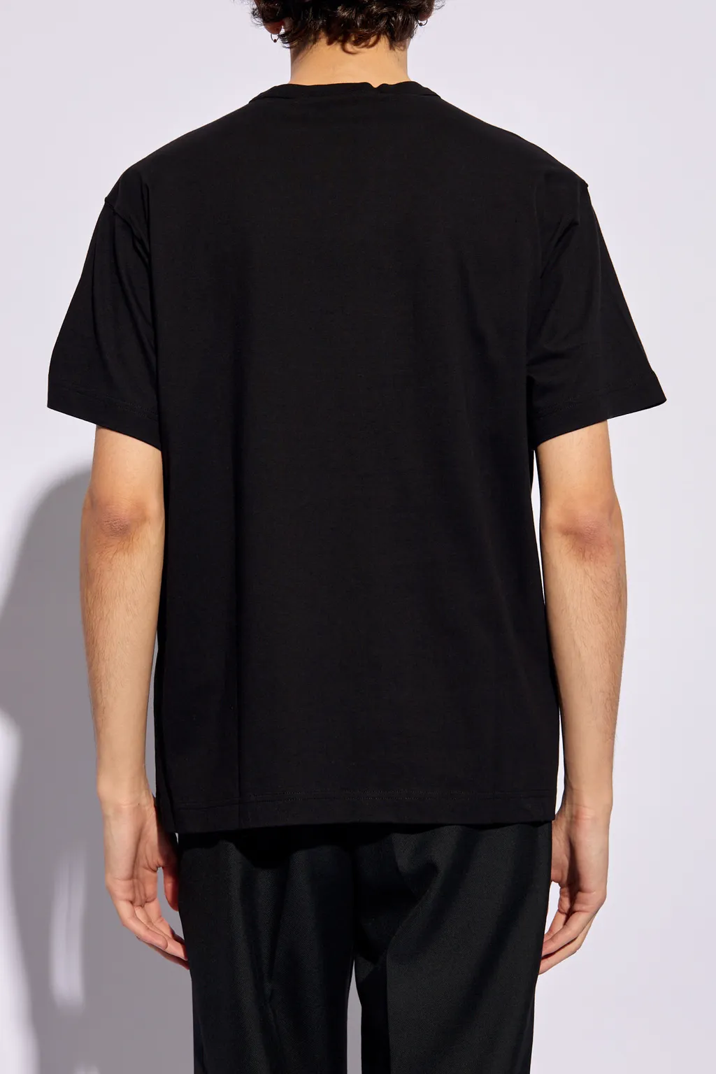 Versace Jeans Couture Logo Embellished Crewneck T-Shirt