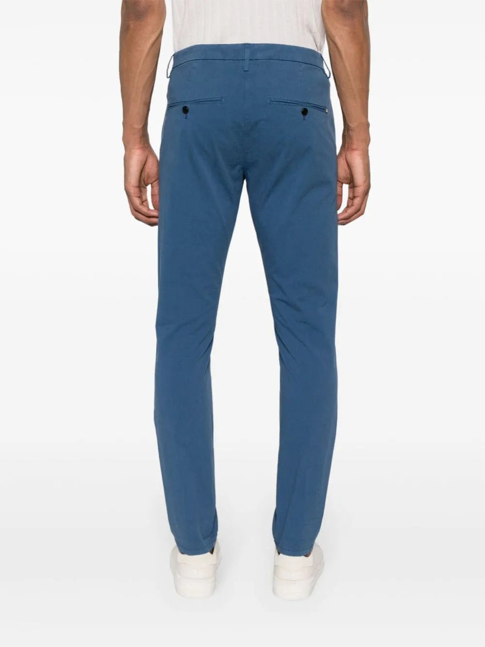 Slim-Leg Cotton Chinos