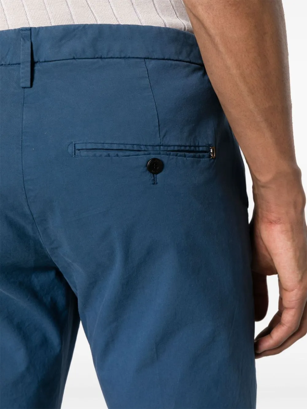 Slim-Leg Cotton Chinos