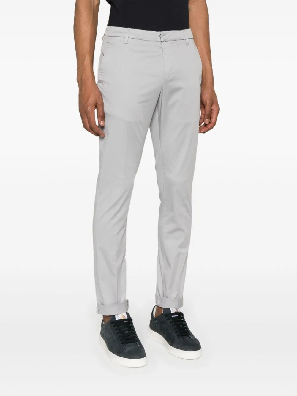 Gaubert Mid-Rise Slim-Fit Trousers