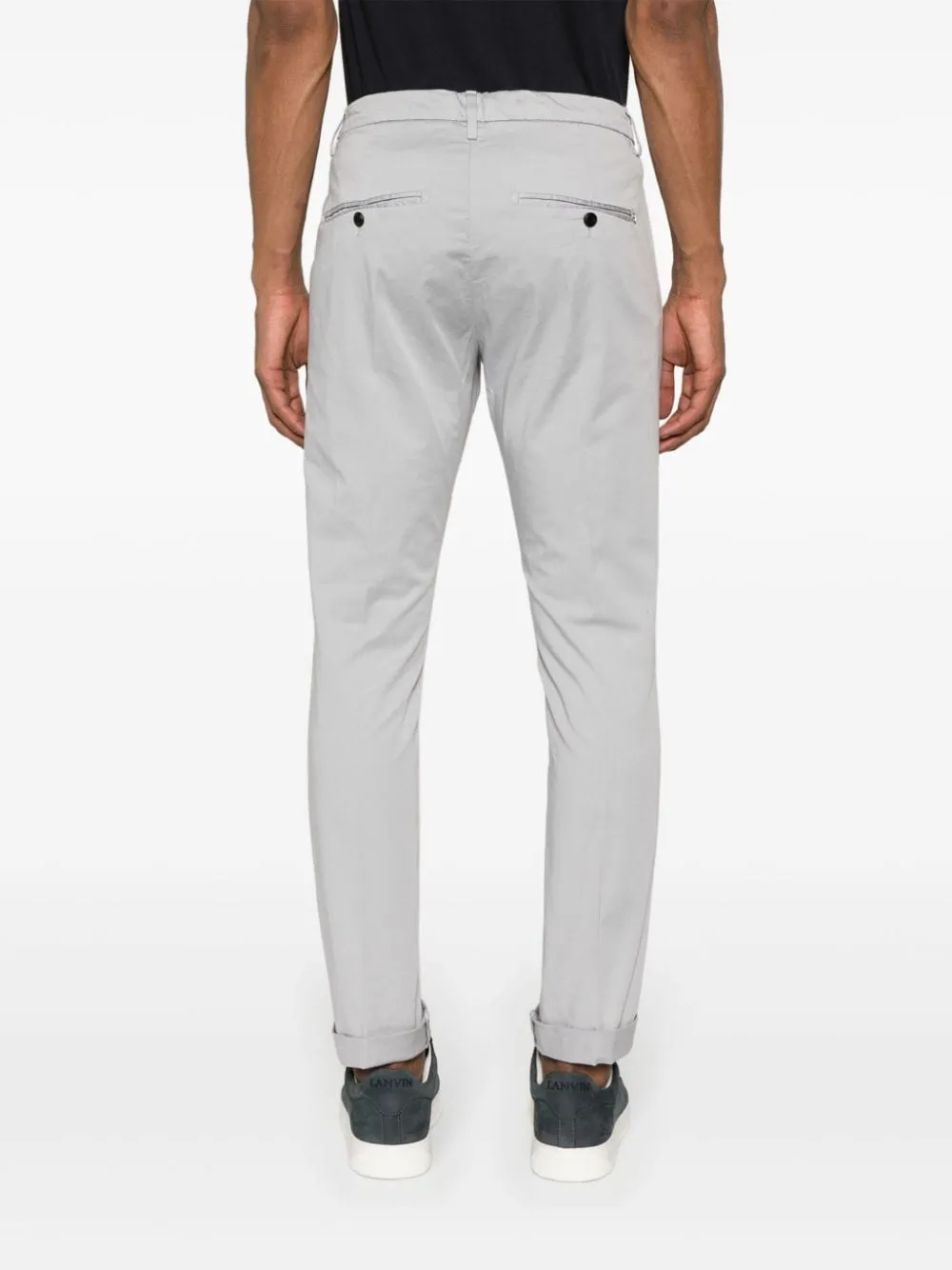 Gaubert Mid-Rise Slim-Fit Trousers