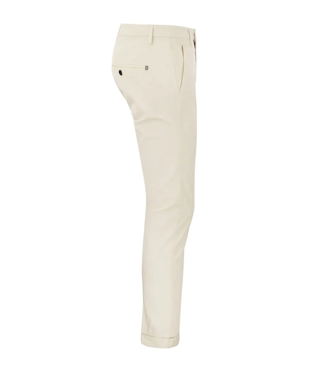 Dondup Mid-Rise Straight Leg Trousers