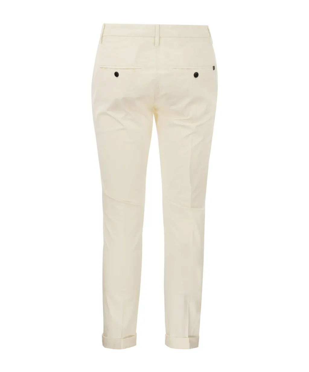 Dondup Mid-Rise Straight Leg Trousers