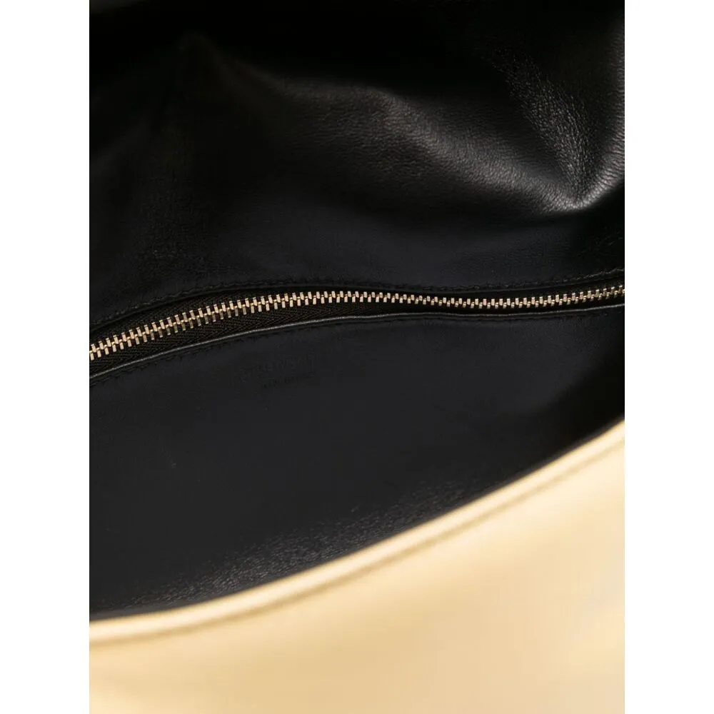 Jil Sander Logo Printed Shoulder Bag