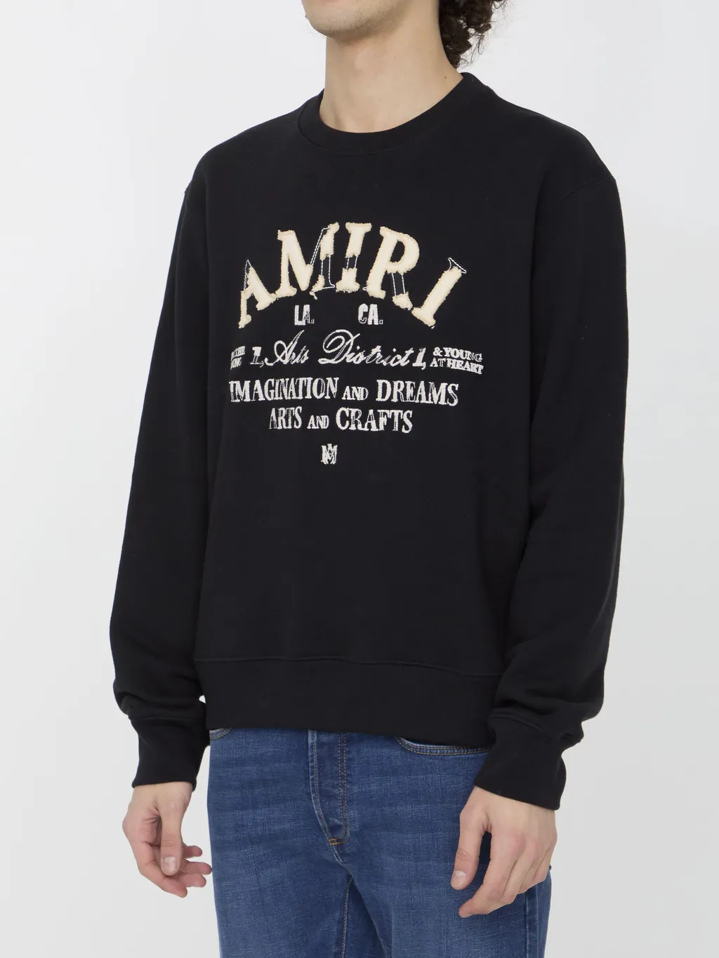Round-Collar Long-Sleeve Hoodie