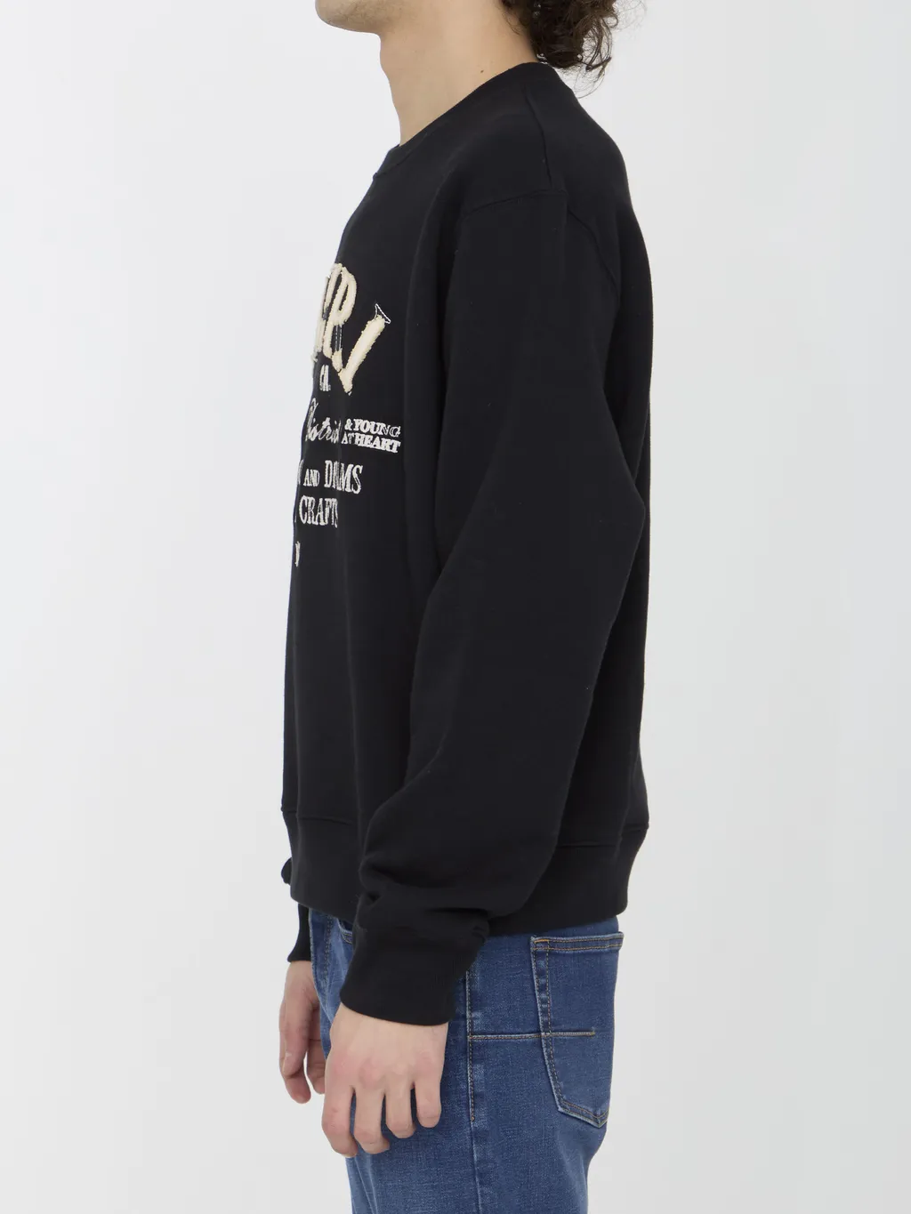 Round-Collar Long-Sleeve Hoodie