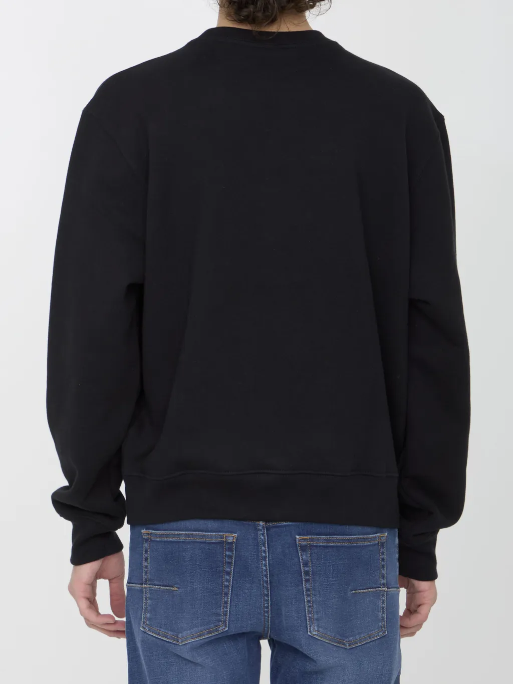 Round-Collar Long-Sleeve Hoodie