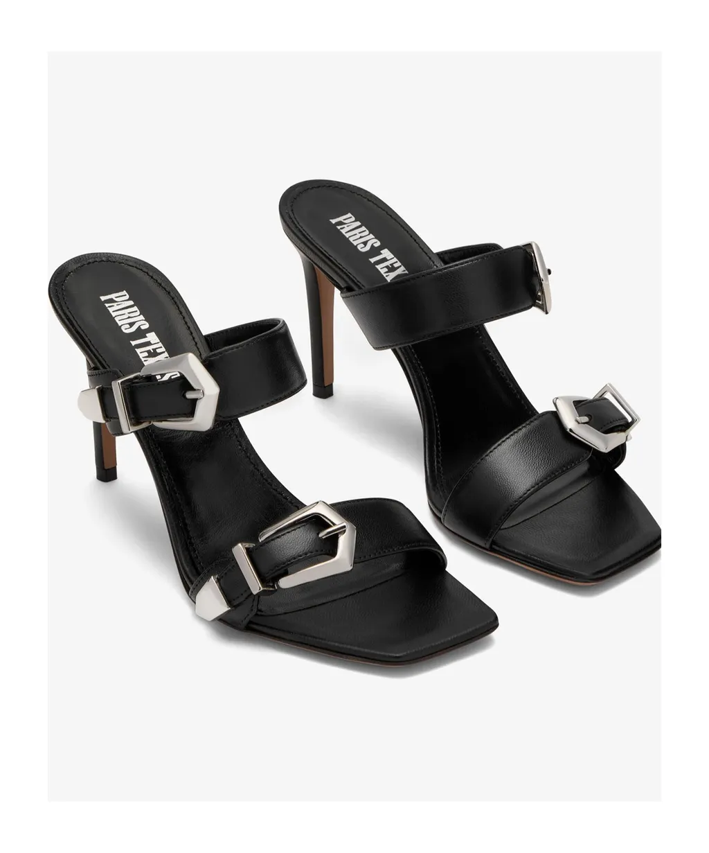 Ursula 85Mm Leather Mules