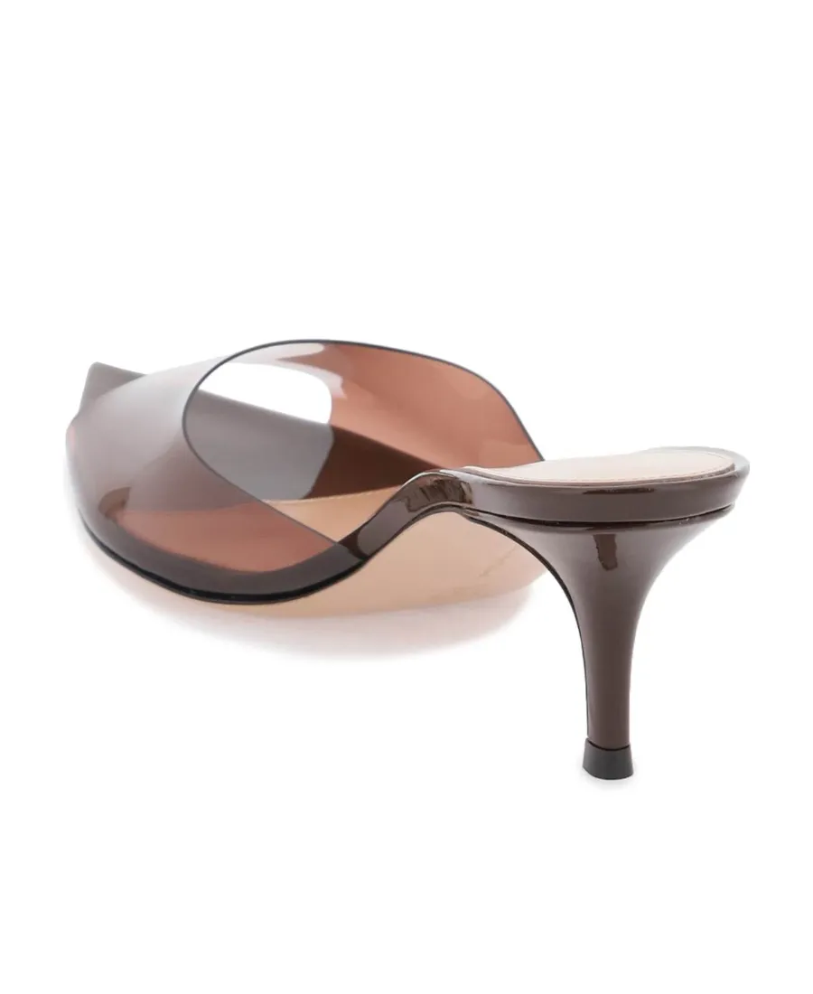 Gianvito Rossi Elle Pointed-Toe Mules