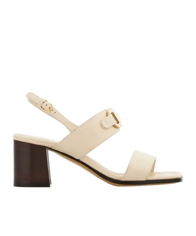 Gancini Decorative High-Heeled Sandals