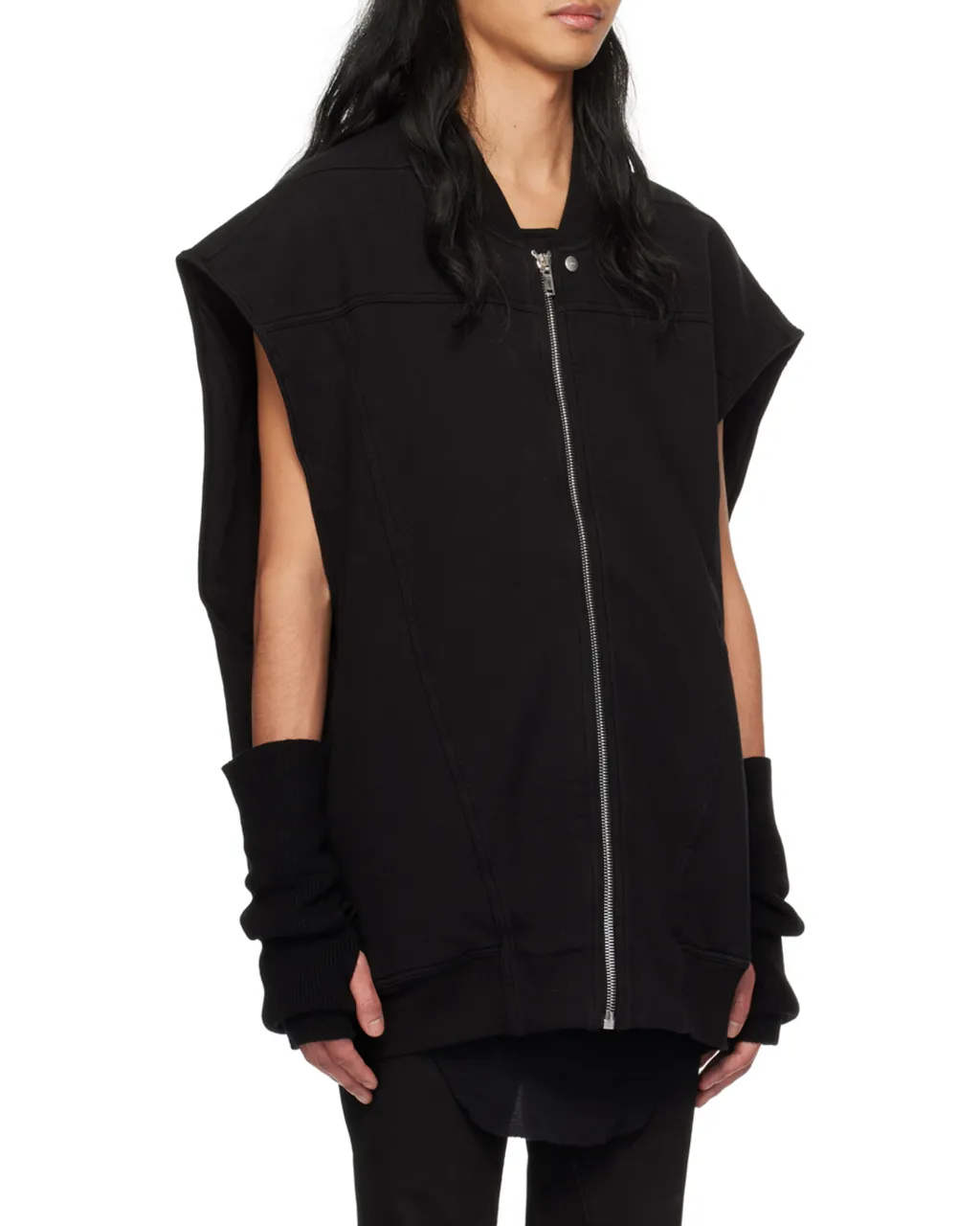Rick Owens Drkshdw Zip-Up Vest