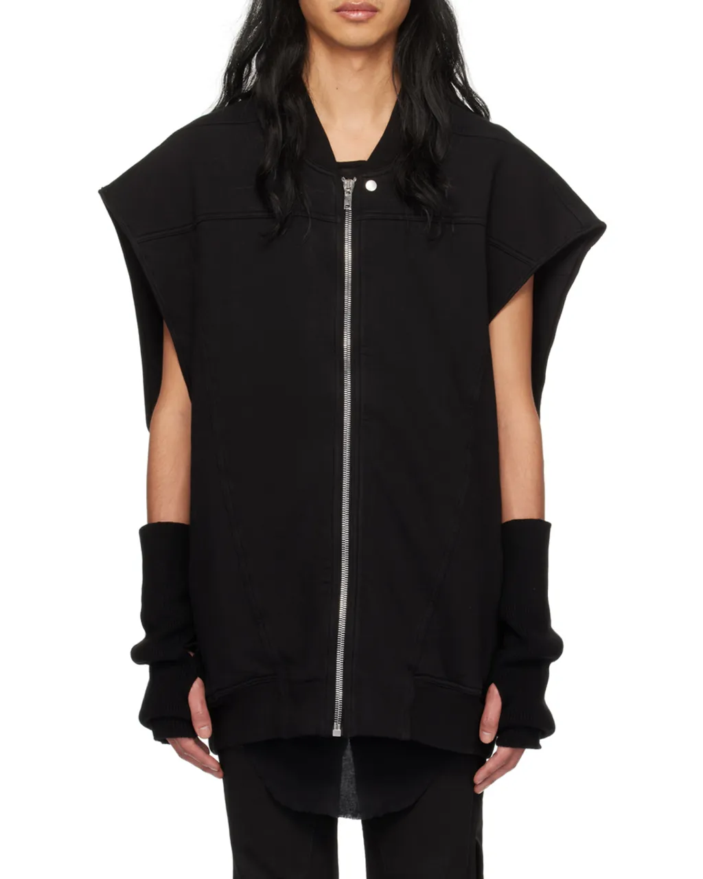 Rick Owens Drkshdw Zip-Up Vest