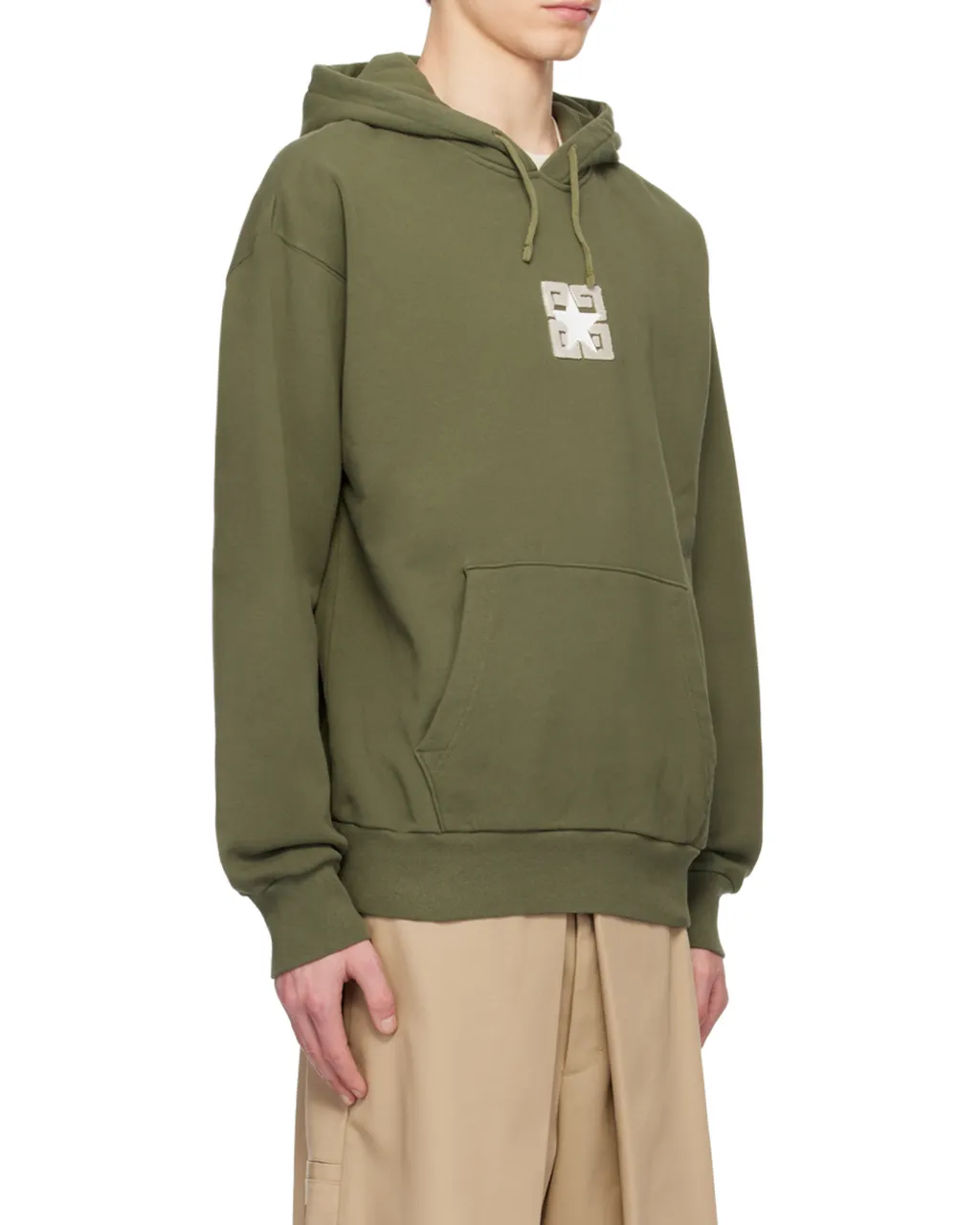 Givenchy 4G Motif Drawstring Hoodie