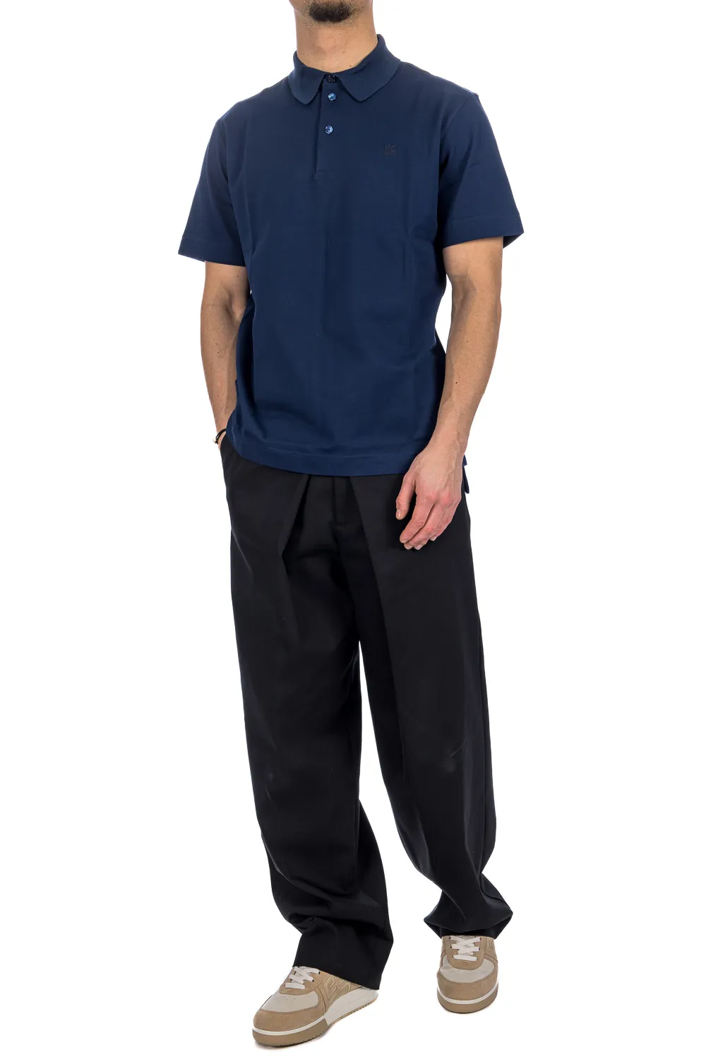 T-Shirt With Round Neck And Short Sleeves