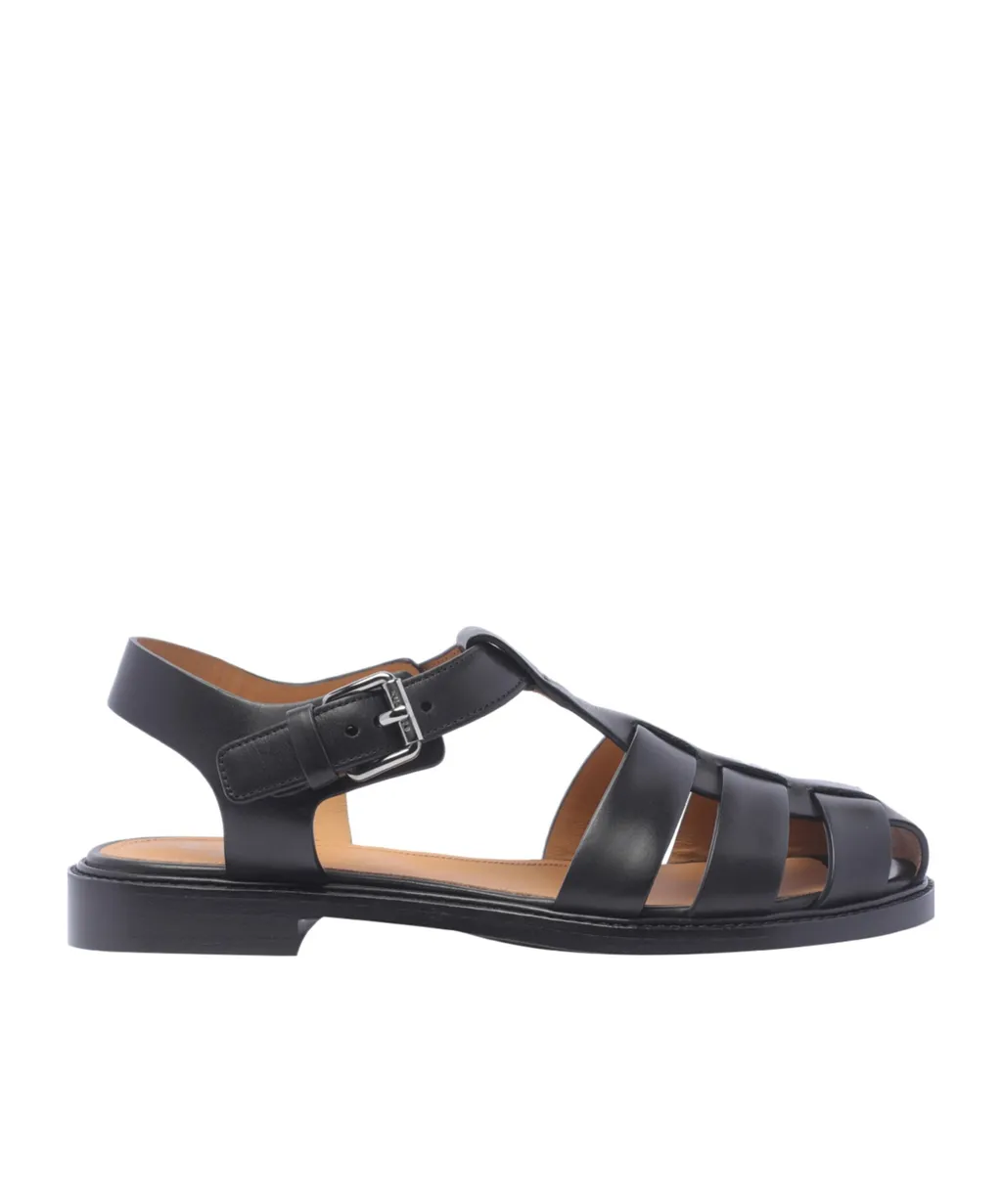 Church's Round-Toe Buckle Sandals
