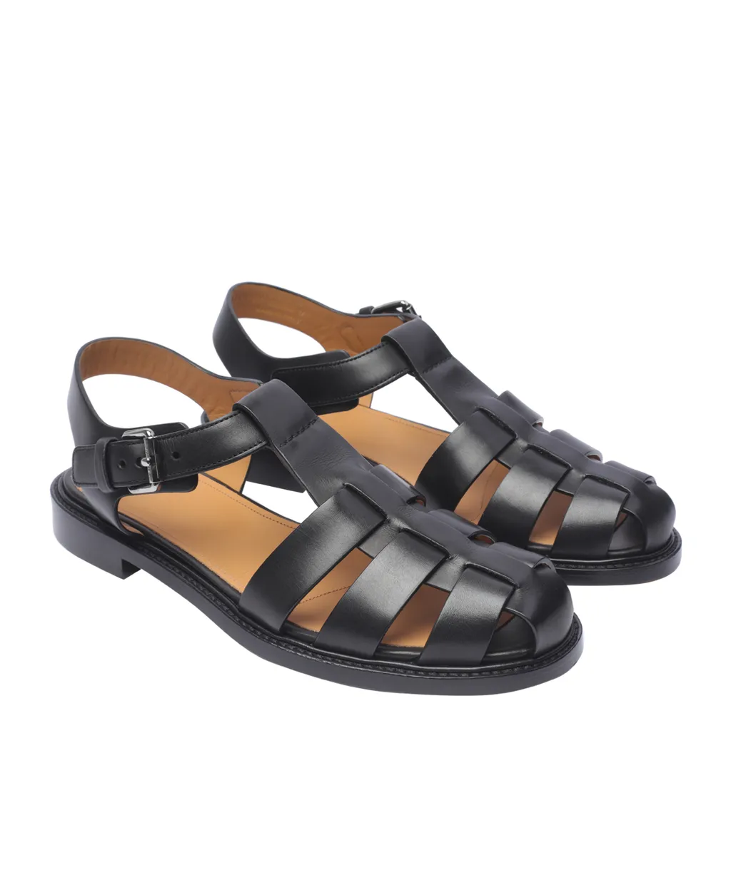 Church's Round-Toe Buckle Sandals