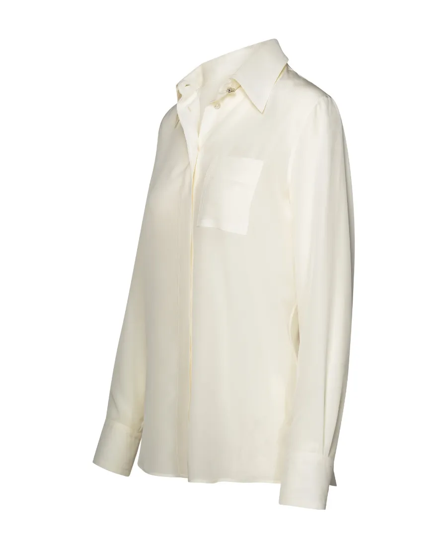 Silk Crepe De Chine Shirt