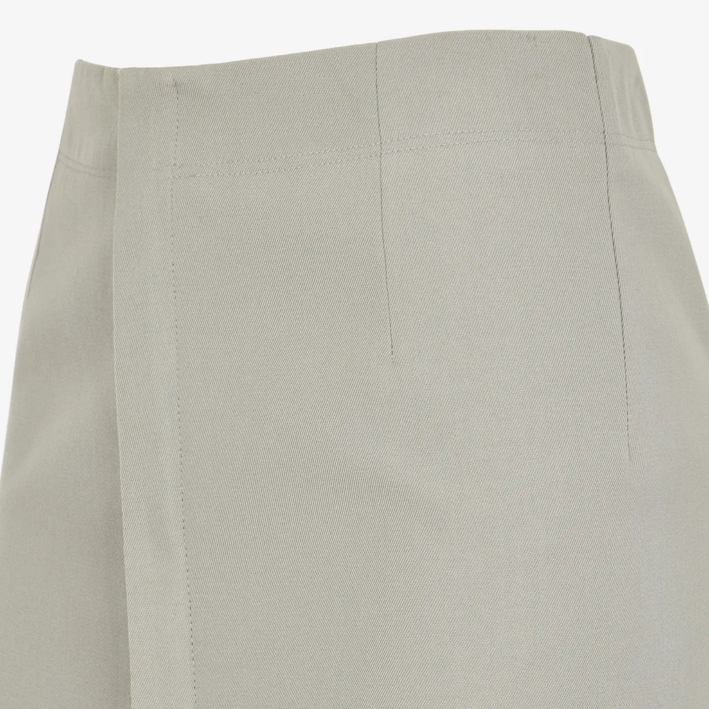 Fendi Logo Detailed Midi Skirt