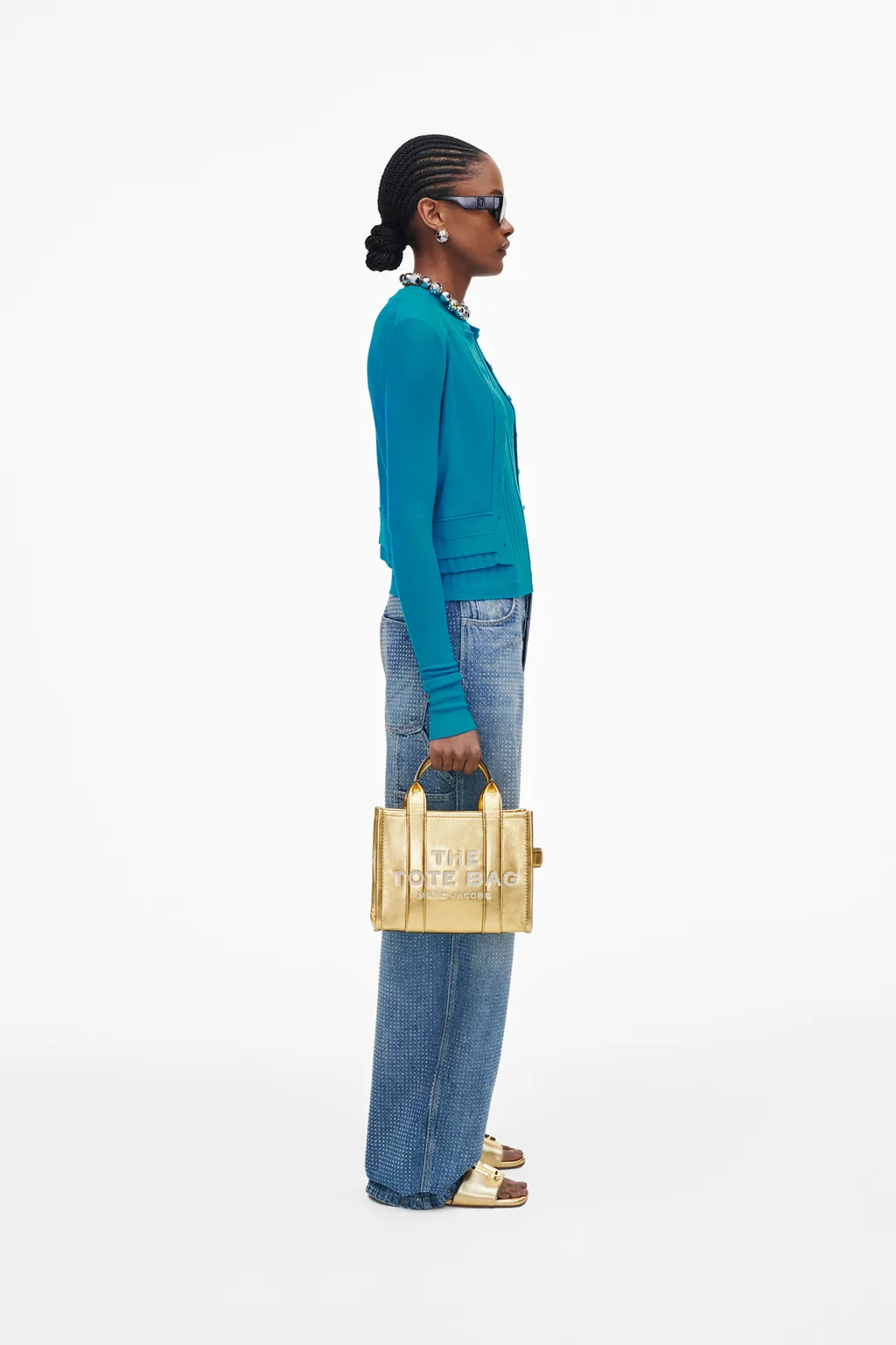 Marc Jacobs The Metallic Small Tote Bag