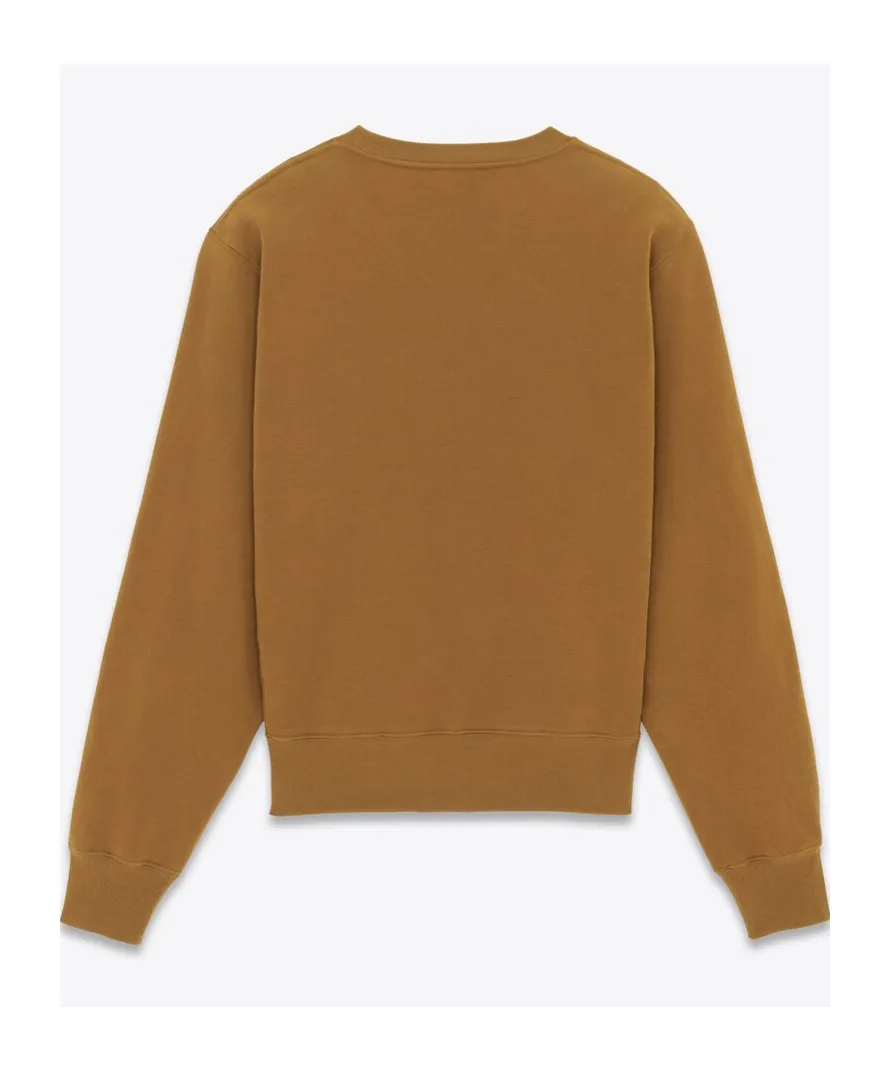 Saint Laurent Loose-Fit Crewneck Sweatshirt