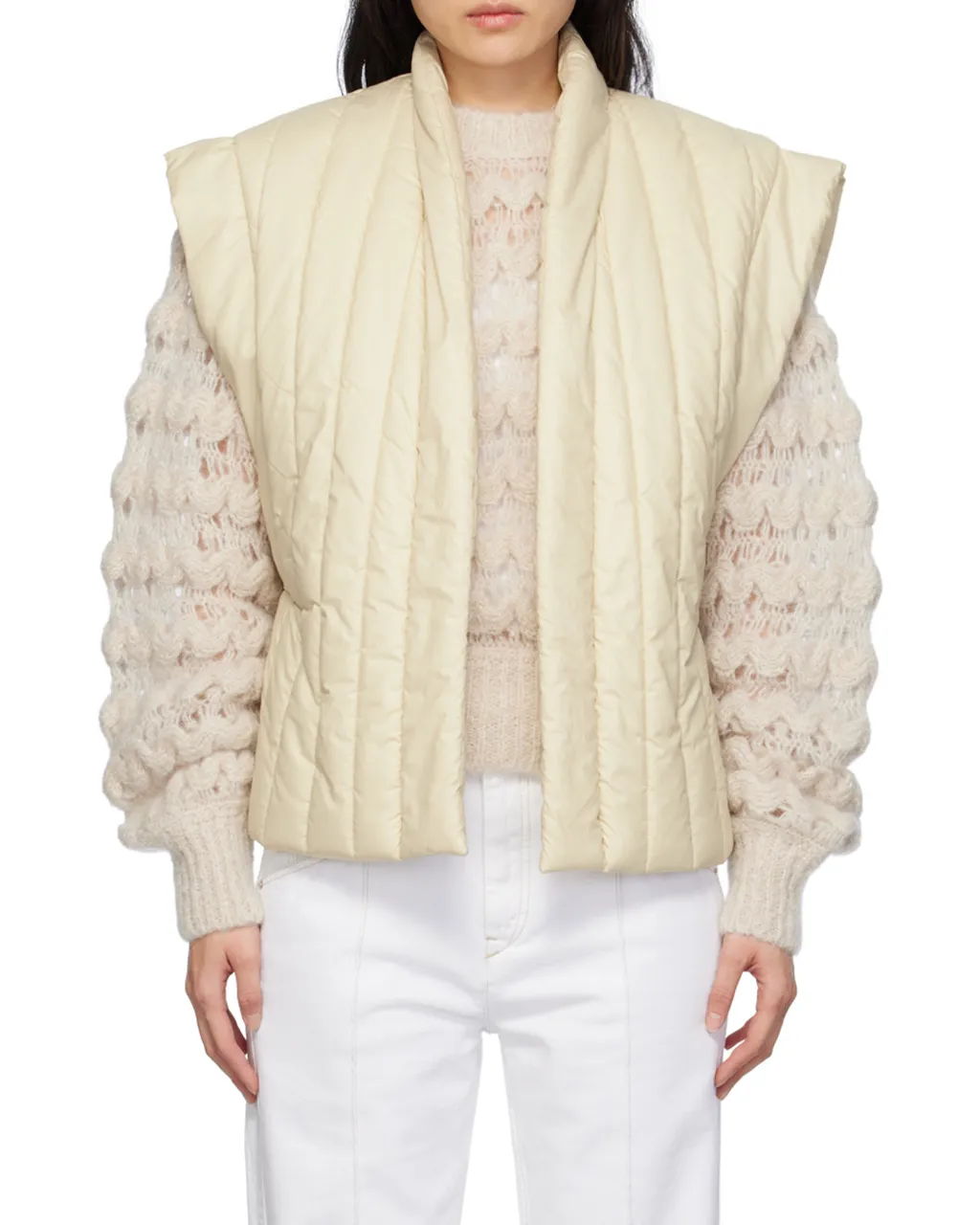 Isabel Marant Ajali Belted Padded Gilet