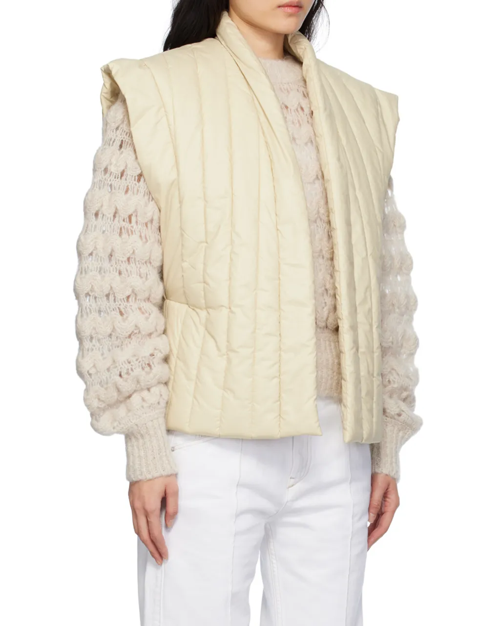 Isabel Marant Ajali Belted Padded Gilet