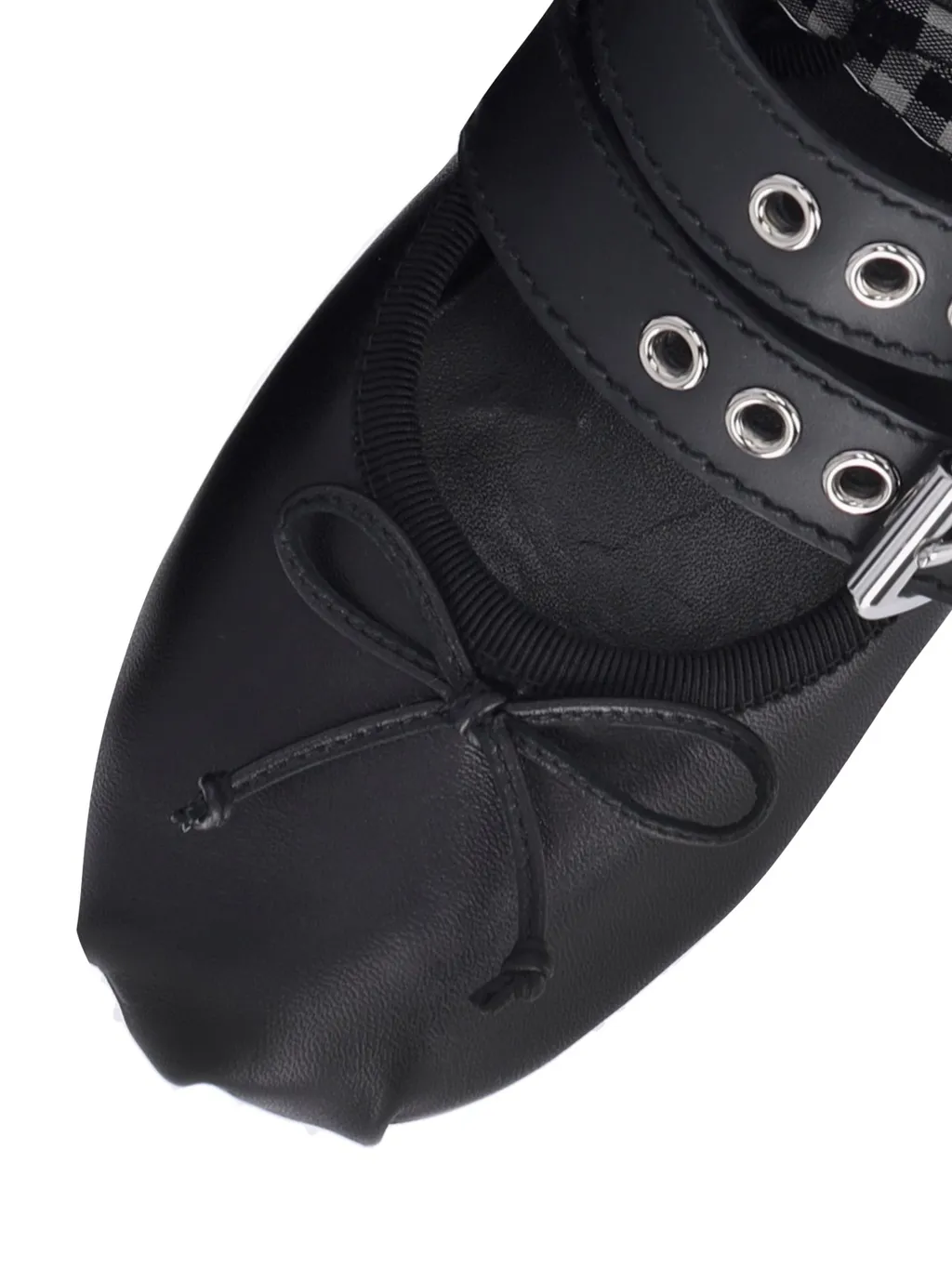 Miu Miu Belted Detailed Ballerina Flats