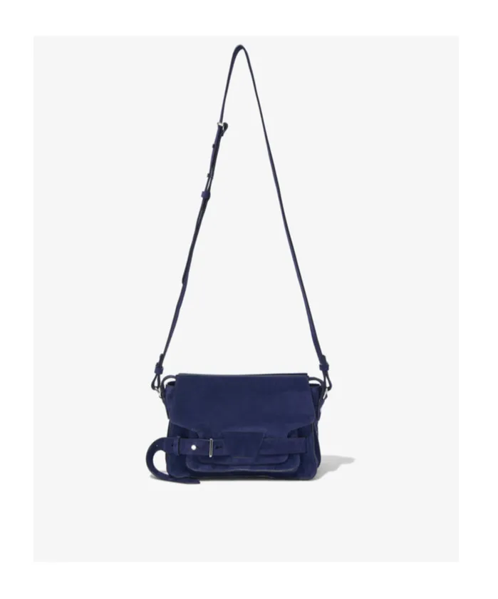Beacon Suede Saddle Bag