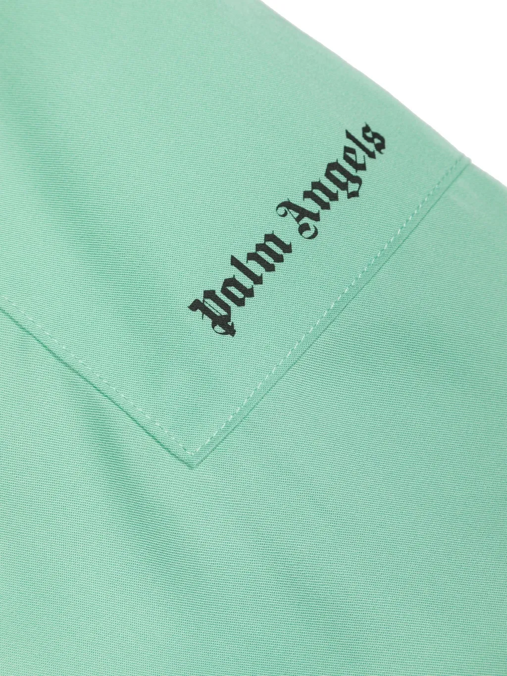 Logo-Print Stripe-Edge Shorts