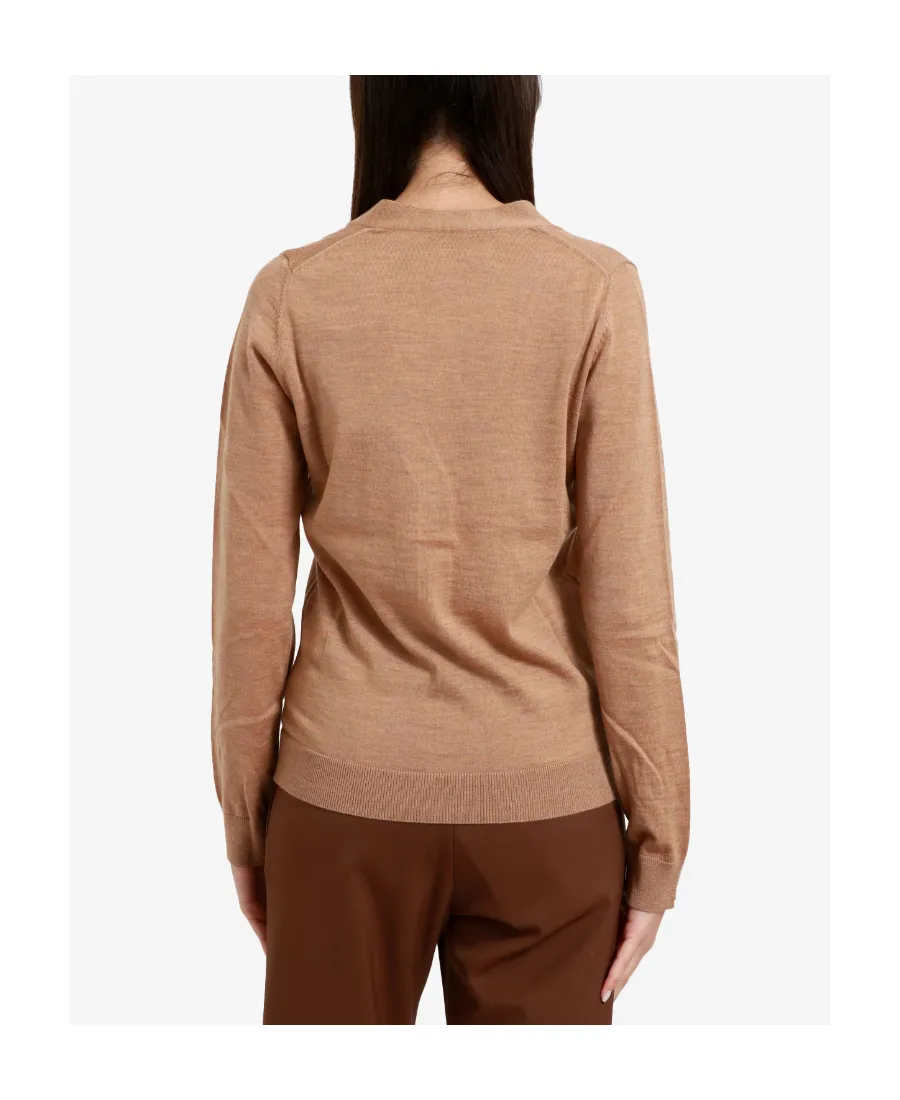 Long-Sleeved Knitted Cardigan