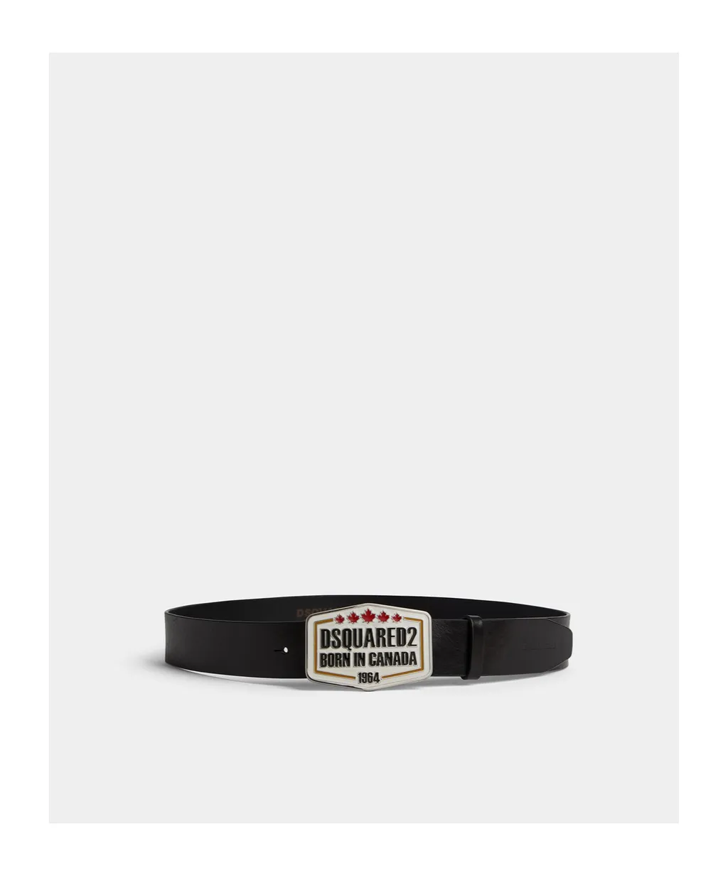 Dsquared2 Logo Buckled Belt