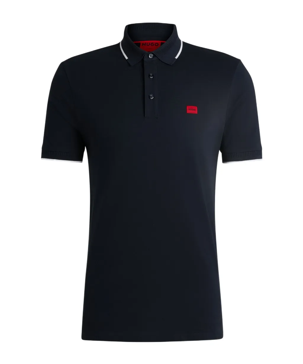 Logo-Patch Polo Shirt