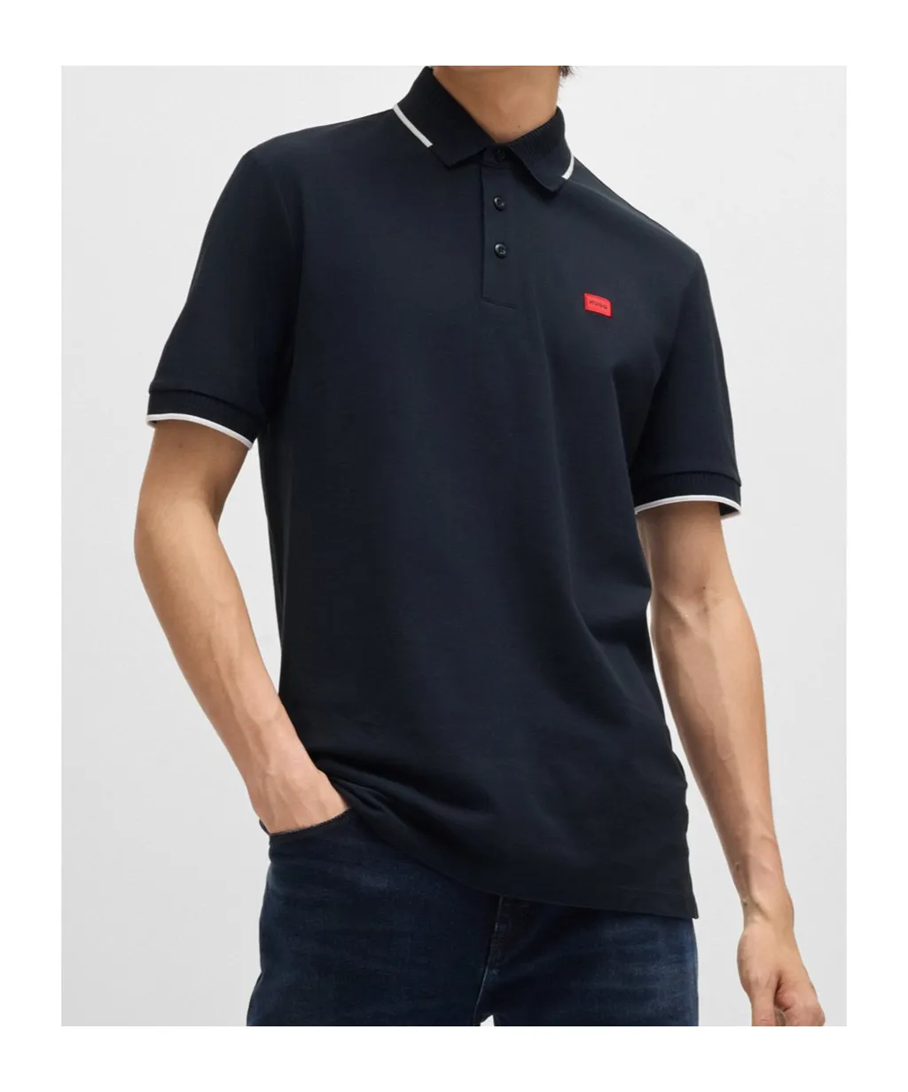 Logo-Patch Polo Shirt