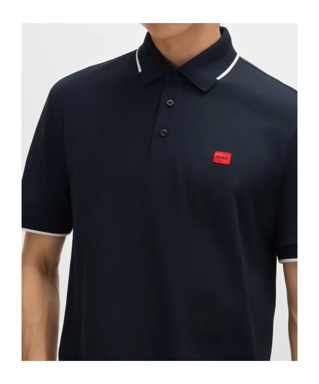 Logo-Patch Polo Shirt