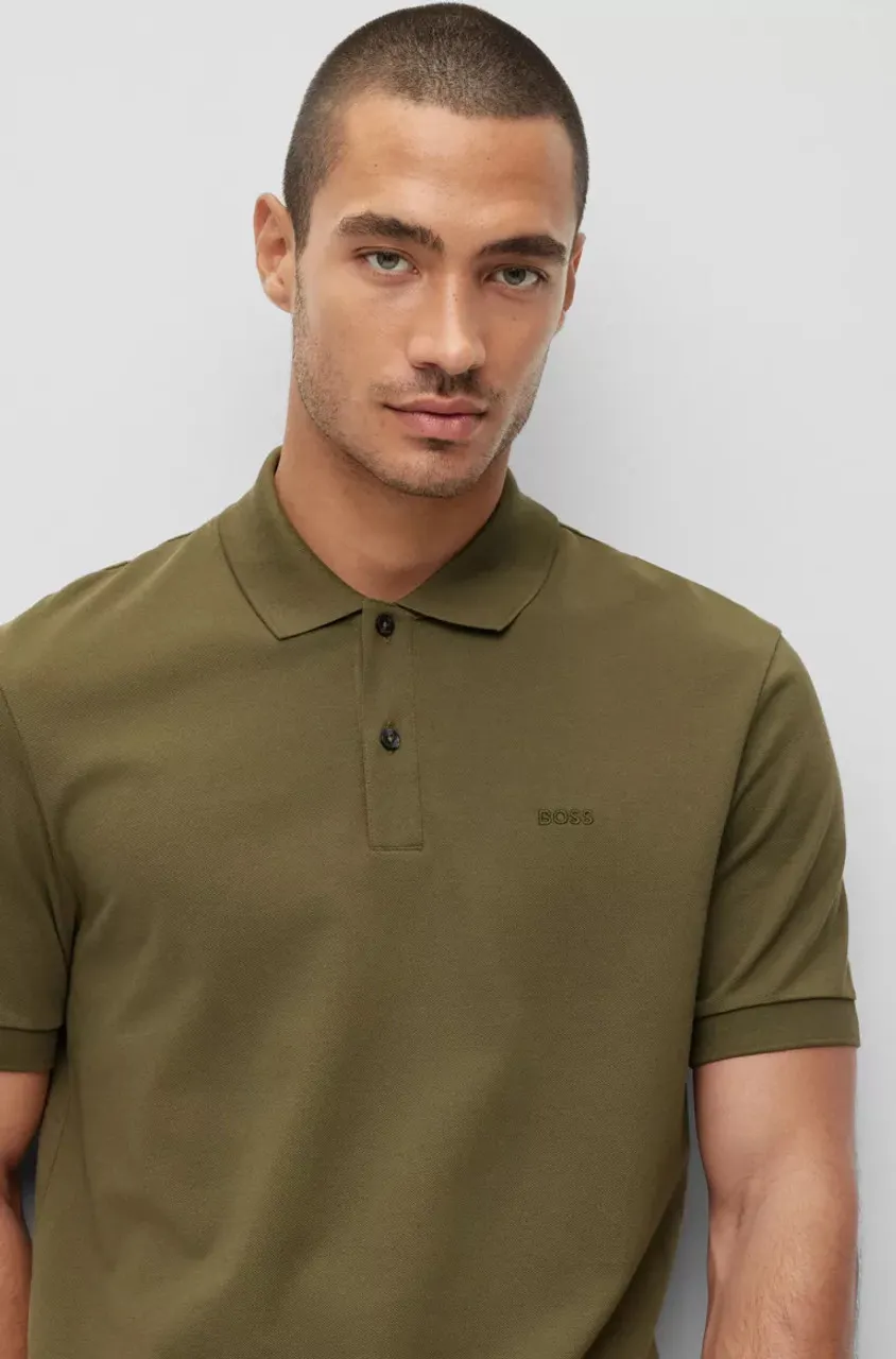 Logo-Embroidered Cotton Polo Shirt