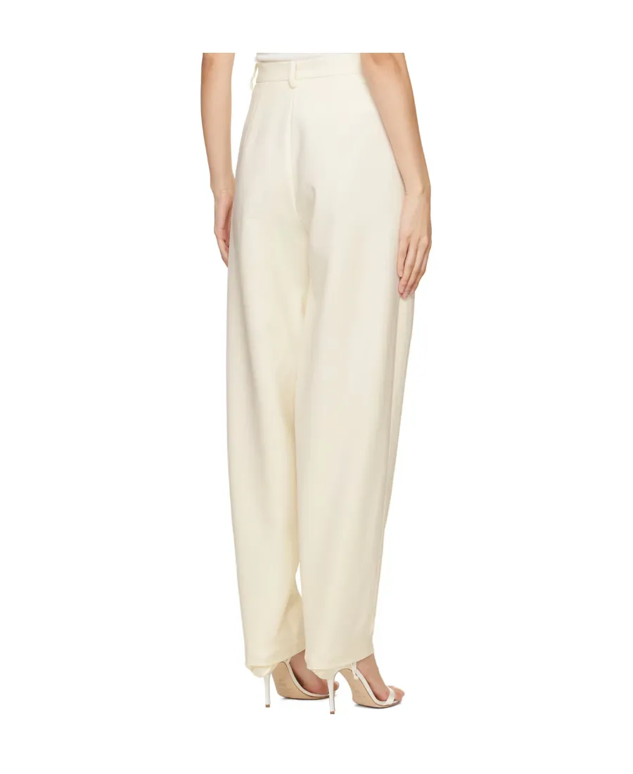 Magda Burtym Pleated Straight-Leg Trousers