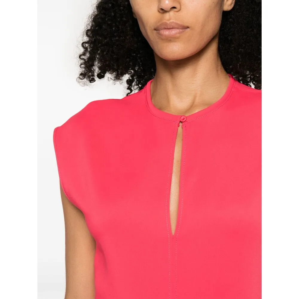 Forte Forte Cady Crepe Short-Sleeve Dress