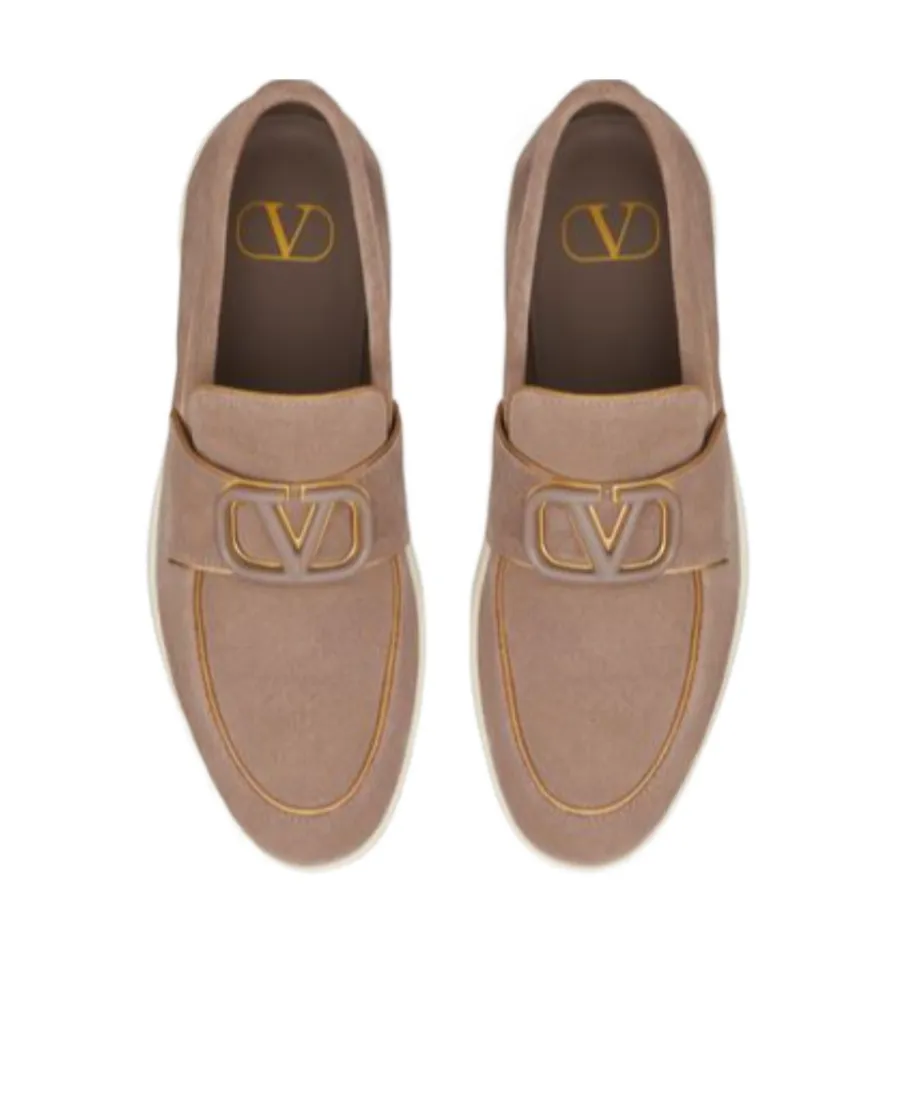Valentino	Leisure Flowers Slip-On Loafers