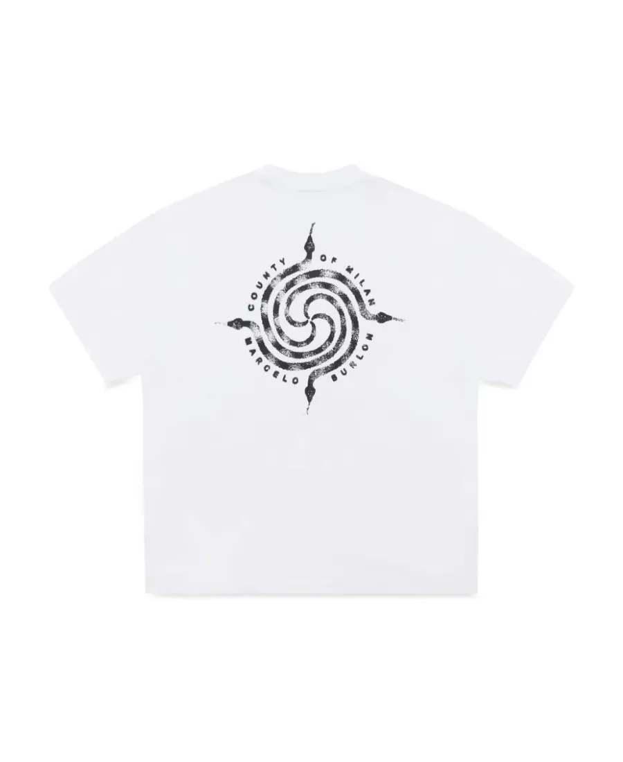 Marcelo Burlon County Of Milan Crewneck Short-Sleeved T-Shirt